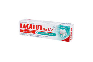 Паста зубная Защита десен&Чувствительность зубов Aktiv Lacalut 75мл