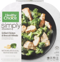 Healthy Choice Cafe Steamers Simply Gilled Chicken & Broccoli Alfredo