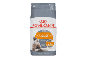 Корм сухой для взрослых котов Hair&Skin Royal Canin м/у 2кг