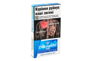 Сигареты с фильтром Parliament Soho Aqua Super Slims 20шт