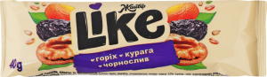 Конфеты Орех-курага-чернослив Like Жайвір м/у 40г