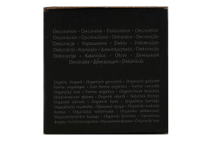 Набір іграшок MBM My Home скляні сріб 60мм MH-1454