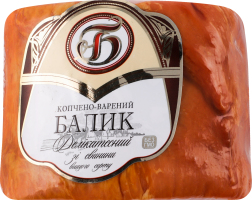 Балык из свинины Деликатесный Богодухівський м'ясокомбінат в/к в/с кг