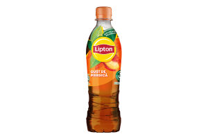 Чай холодный черный Персик Lipton п/бут 500мл