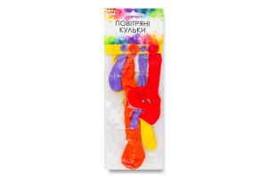 Набір кульок латексних Фігурний №1 5шт Паті Хата