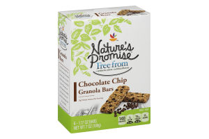 Nature's Promise Granola Bars Chocolate Chip - 6 CT