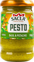 Соус Sacla' песто з базиліком та фісташкою
