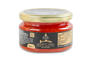 Ікра капсульована зі смаком кети пастеризована Преміум Caps food с/б 200г