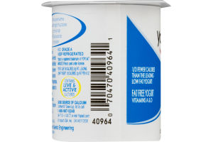 Yoplait Light Fat Free Yogurt Strawberry