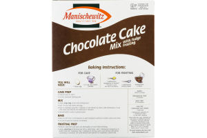 Manischewitz Cake Mix Chocolate with Fudge Frosting