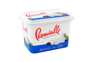 Сыр 45% мягкий Фелата Premialle п/у 500г