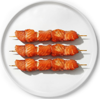 Лосось кусочки горячего копчения КФ