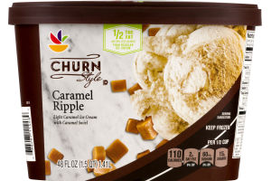 Ahold Churn Style Caramel Ripple