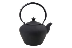 Чайник-заварник з фільтром чавун чорний 1,1л