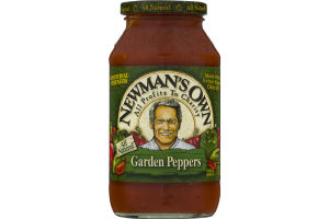 Newman's Own Pasta Sauce Garden Peppers