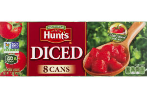 Hunt's Tomatoes Diced - 8 CT