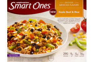 Weight Watchers Smart Ones Fiesta Beef & Rice