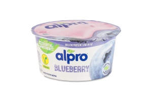 Продукт соевый ферментированный с черникой Alpro ст 150г
