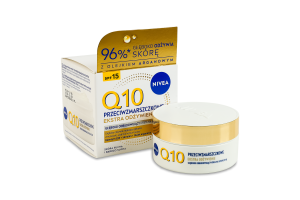 Крем против морщин восстанавливающий дневной SPF 15 Интенсивное питание Q10 Nivea 50мл