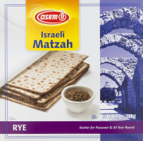 Osem Israeli Matzah Rye