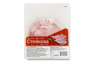 Колбаса нарезка Стейковая Укрпромпостач-95 к/з 1с лоток 170г