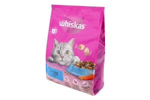 Корм сухий повнораціонний для дорослих котів З тунцем Whiskas м/у 800г