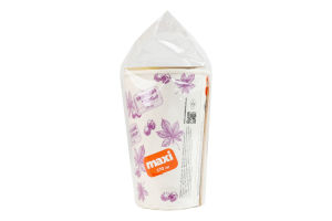 Мороженое 12% пломбир с вареньем из голубики в картонном стаканчике Київський пломбір ст 170г