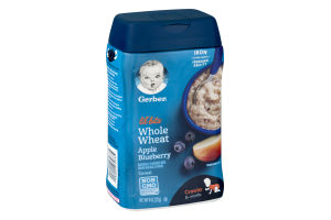 Gerber Lil' Bits Whole Wheat Cereal Apple Blueberry Crawler