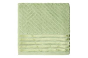 Рушник сіро-зелений махровий 70*140см 500г/м2 GM Textile