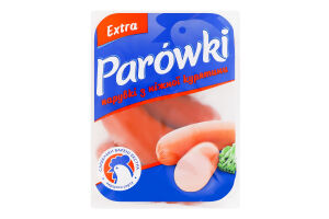 Сардельки варені із м'яса птиці Екстра Parowki 1ґ кг