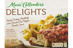 Marie Callender's Delights Baked Turkey Meatloaf with Roasted Red Pepper Tomato Sauce