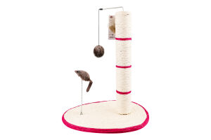 Дряпка-стовпчик д/котів з мишкою 50см Тріксі