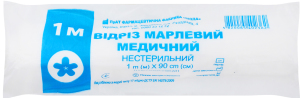 Відріз марлевий Віола медичний нестерильний 1 м*90 см