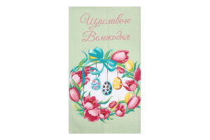 Рушник вафельний Пасха в асортименті 34х60см