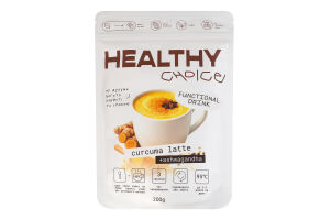 Напиток растворимый порошкообразный Куркума латте Healthy Choice д/п 200г