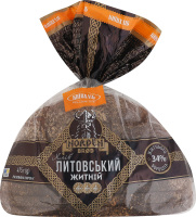 Хліб половинка в нарізці Литовський житній Київхліб м/у 475г