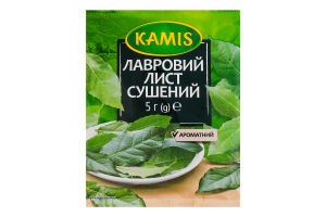 Лист лавровый сушеный Kamis м/у 5г