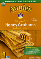 Annie's Homegrown Organic Grahams Crackers Honey