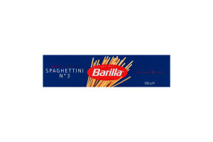 Вироби макаронні з твердих сортів пшениці Спагеттіні №3 Barilla к/у 500г