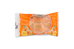 Круасан з смаком Абрикос/Вишня 45г Gurman family