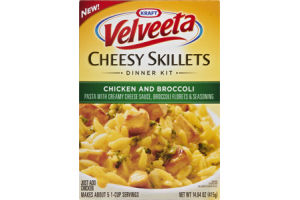 Kraft Velveeta Cheesy Skillets Chicken and Broccoli Dinner Kit