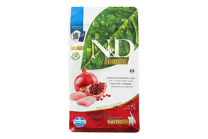 Корм сухой полнорационный для котят с курицей и гранатом Prime N&D Farmina м/у 300г