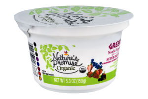 Nature's Promise Organic Greek Nonfat Yogurt Super Fruits