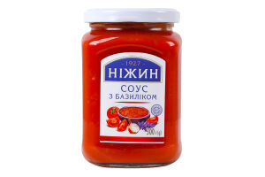 Соус томатный с базиликом Ніжин с/б 300г
