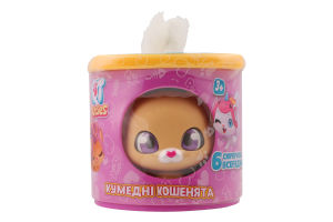 Набор игровой для детей от 3лет №450001-3 Котенок Дина Забавные котята QT Kitties 1шт