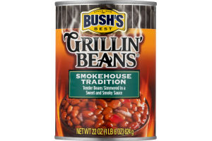 BUSH'S BEST Grillin' Beans Smokehouse Tradition