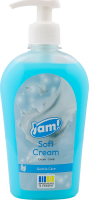 Крем-мило Soft Cream з гліцерином 325г з дозатором Jam!