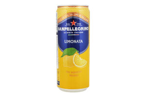 Напій соковий Sanpellegrino Limonata газований з/б