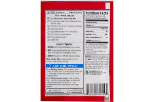 McCormick Slow Cookers Vegetable Beef Soup Seasoning Mix