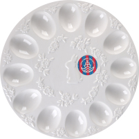 Тарілка для яєць декоративна в асортименті 986411